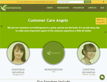 Tablet Screenshot of nexgendesign.com